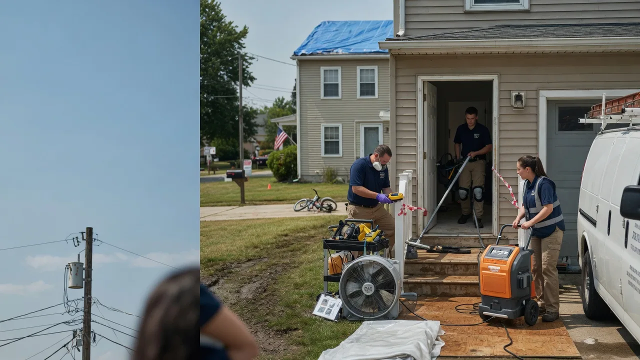 Water Damage Repair in Du Bois, IL near me